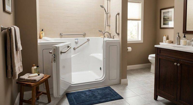 Accessible Tub Installation in Howard County, MD